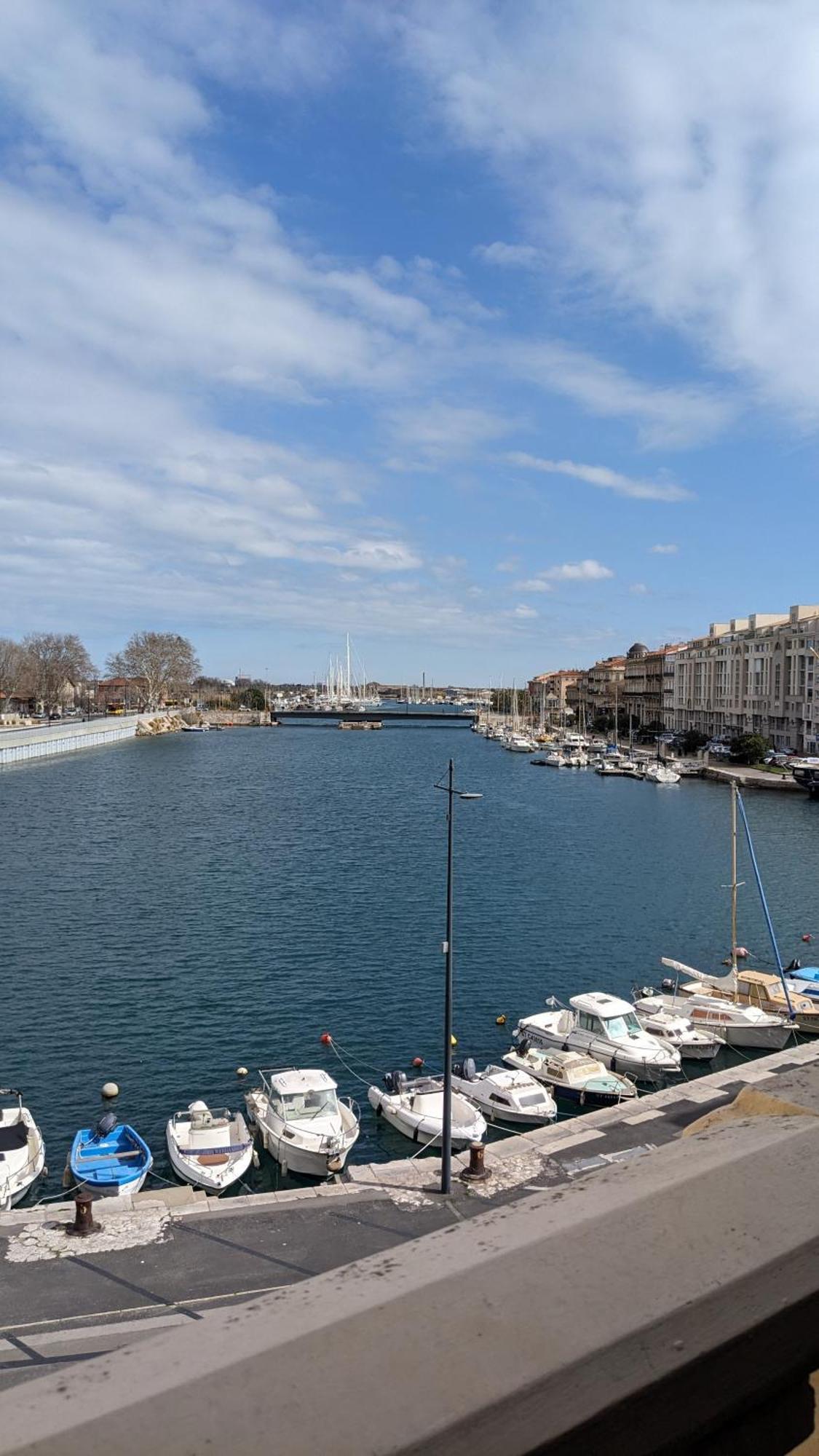 Апартаменти T3 Avec Terrasse Avec Vue Exceptionnelle Sur Les Quais De Сет Екстер'єр фото
